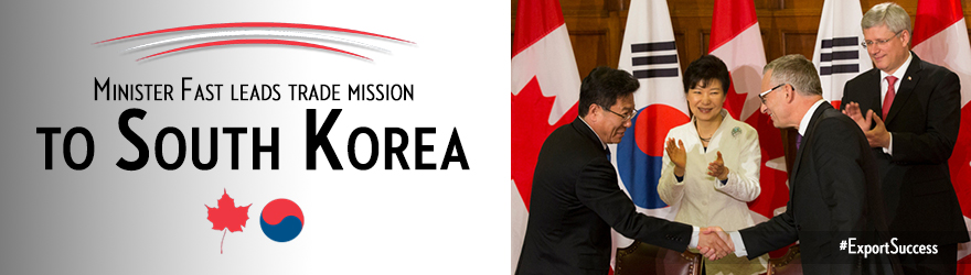 Minister Fast visits Korea