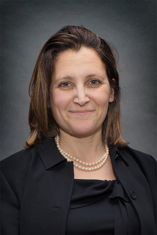 Honourable Chrystia Freeland