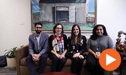 Play Episode 23: Chat with Canada Beyond 150 participants Aleena Esmail, Andreia Santos, Poya Saffari and Roxanne Hamel