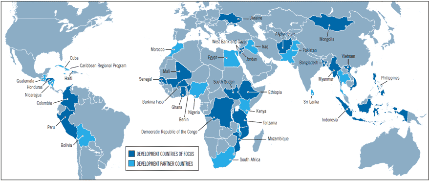 Canada’s Bilateral Countries of Focus and Development Partner Countries