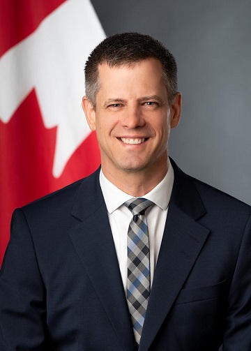 Olivier Jacques, Ambassador of Canada to Guatemala and High Commissioner of Canada to Belize