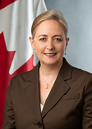 Annick Goulet, Ambassador of Canada to Romania, the Republic of Bulgaria and the Republic of Moldova