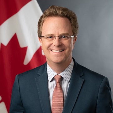 Jean-Philippe Linteau Ambassadeur du Canada auprès du Royaume d'Arabie Saoudite et de la République du Yémen
