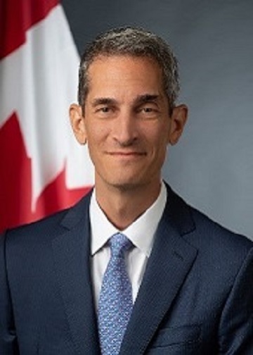 Jean-Dominique Ieraci, High Commissioner of Canada to Singapore