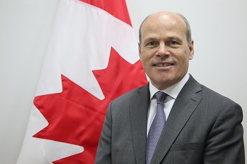 Jordan Reeves, Executive Director of the Canadian Trade Office in Taipei