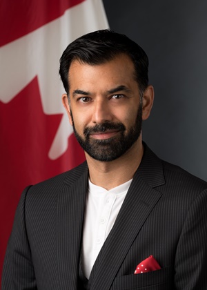 Zaib Shaikh, Consul General of Canada in Los Angeles, United States