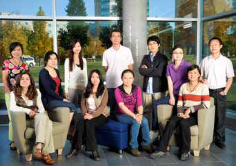 University of Regina international visiting scholars, 2011-12.