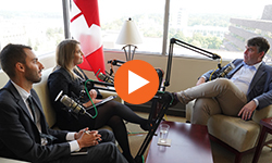 Play Episode 27: Chat with Deputy Minister John Hannaford, with guest hosts Cassandra Morin and Brandon Cove