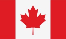 Canadian and Ukrainian flag