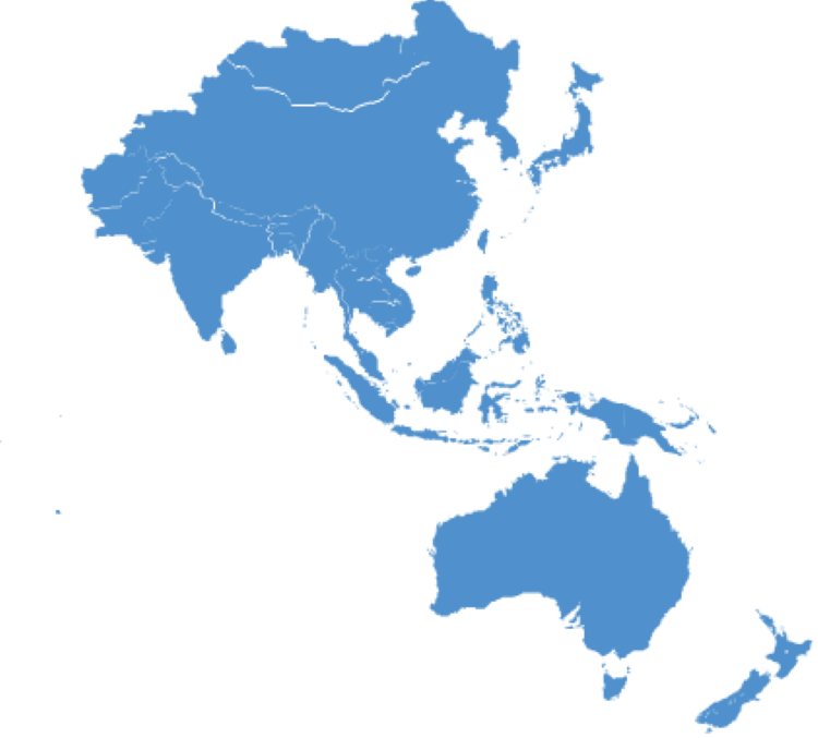 Figure: Map of the Asia-Pacific region.