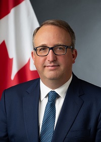 Sébastien Carrière, chef du Protocole du Canada