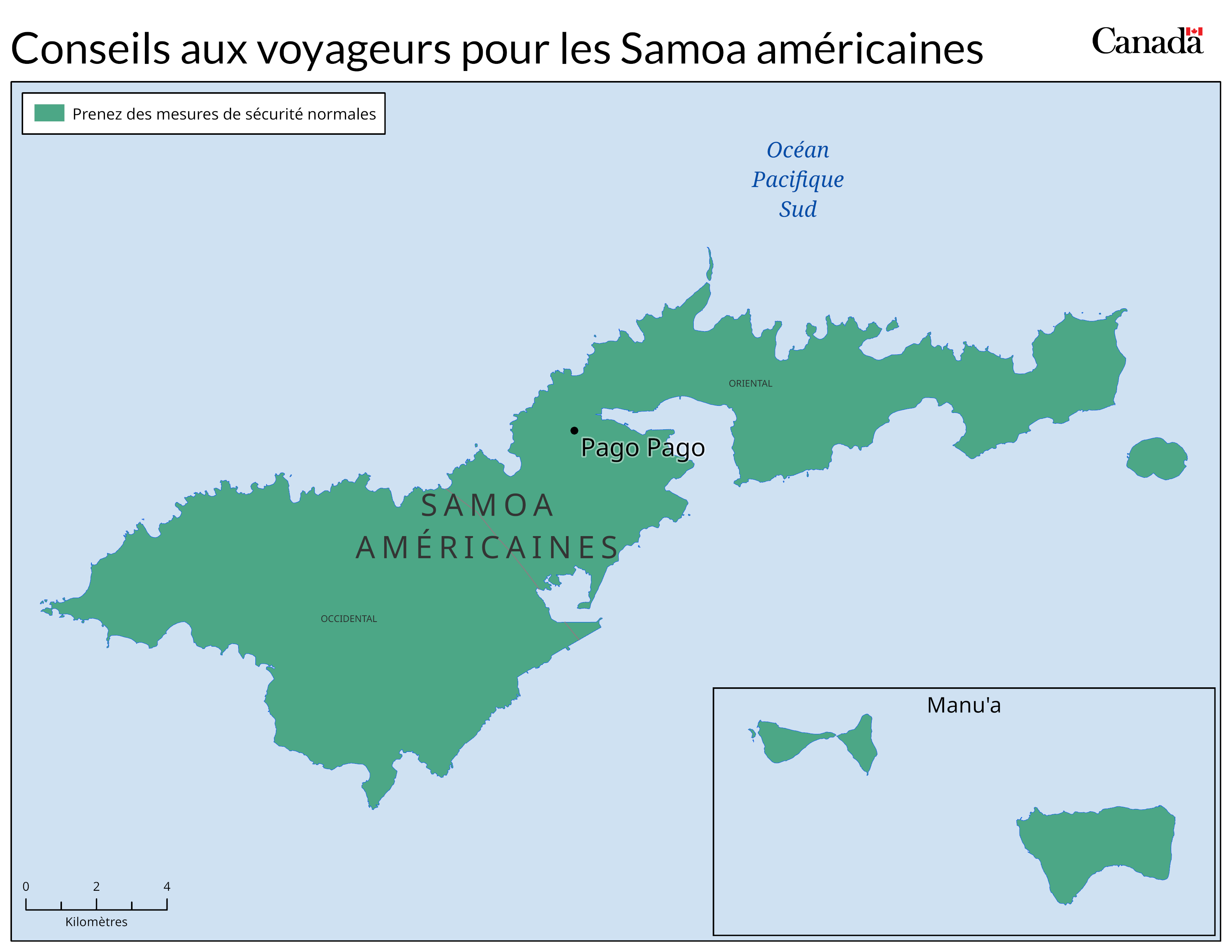 Carte des niveaux de risque