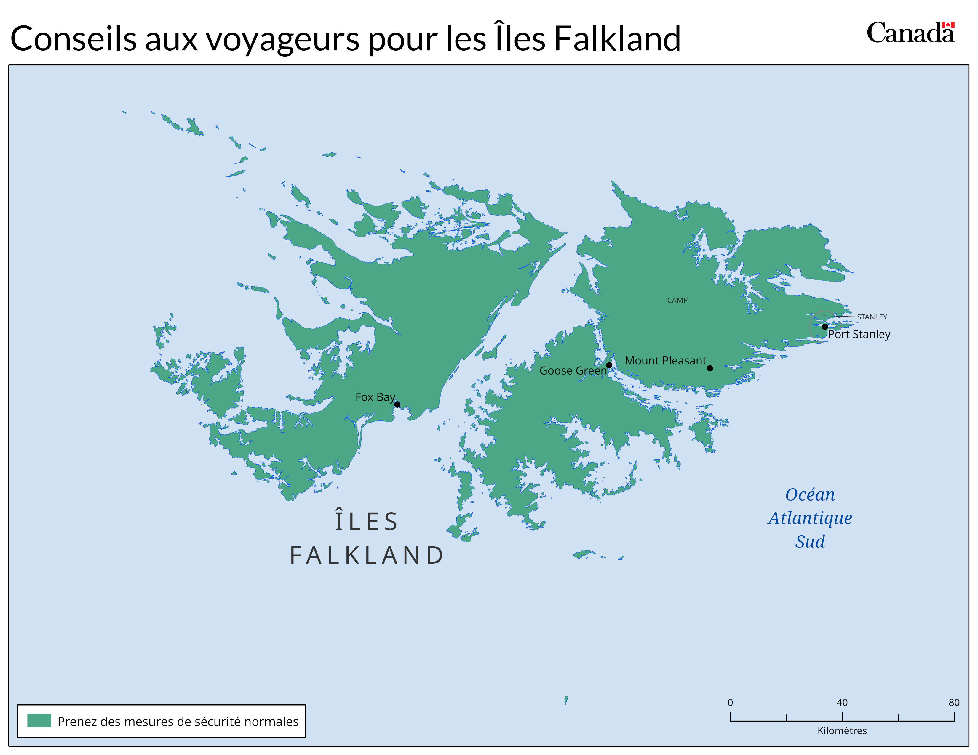 Carte des niveaux de risque