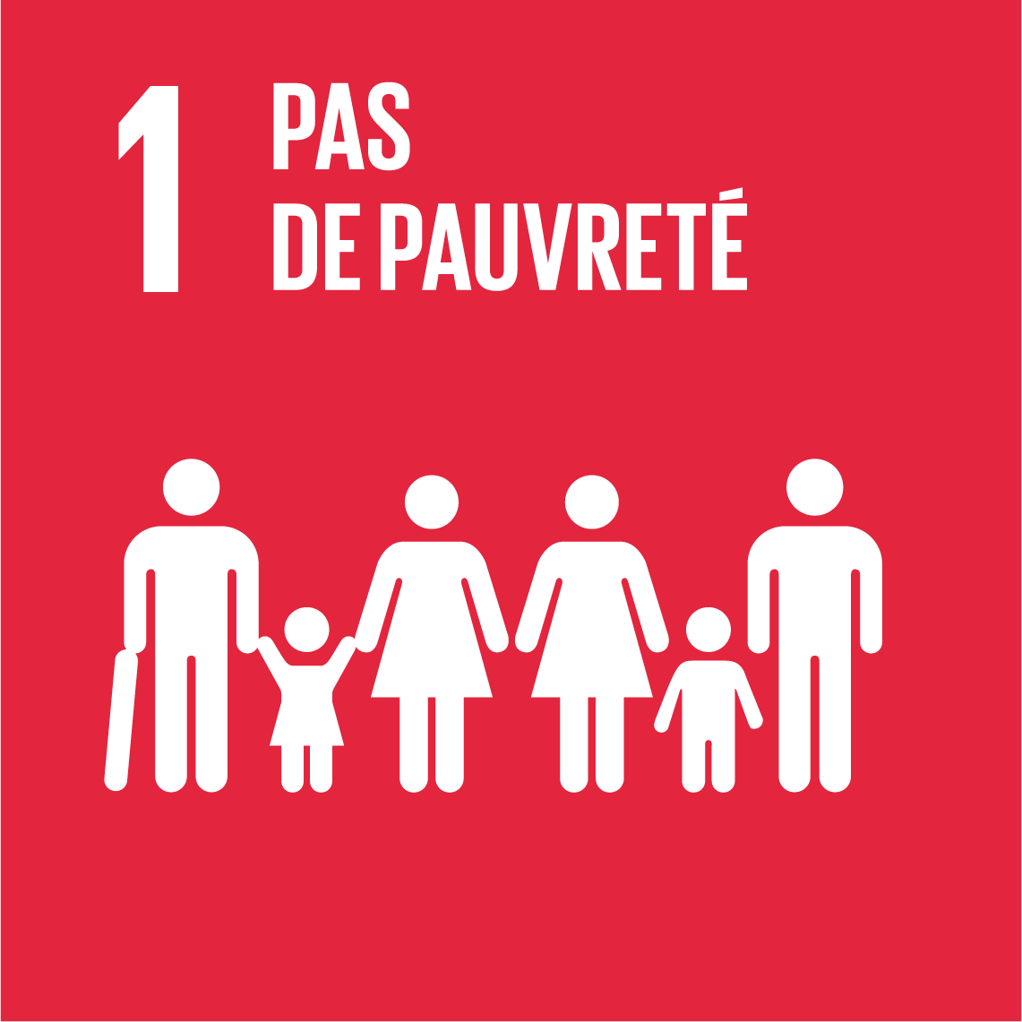 Objectifs de développement durable 1 - Pas de pauvreté