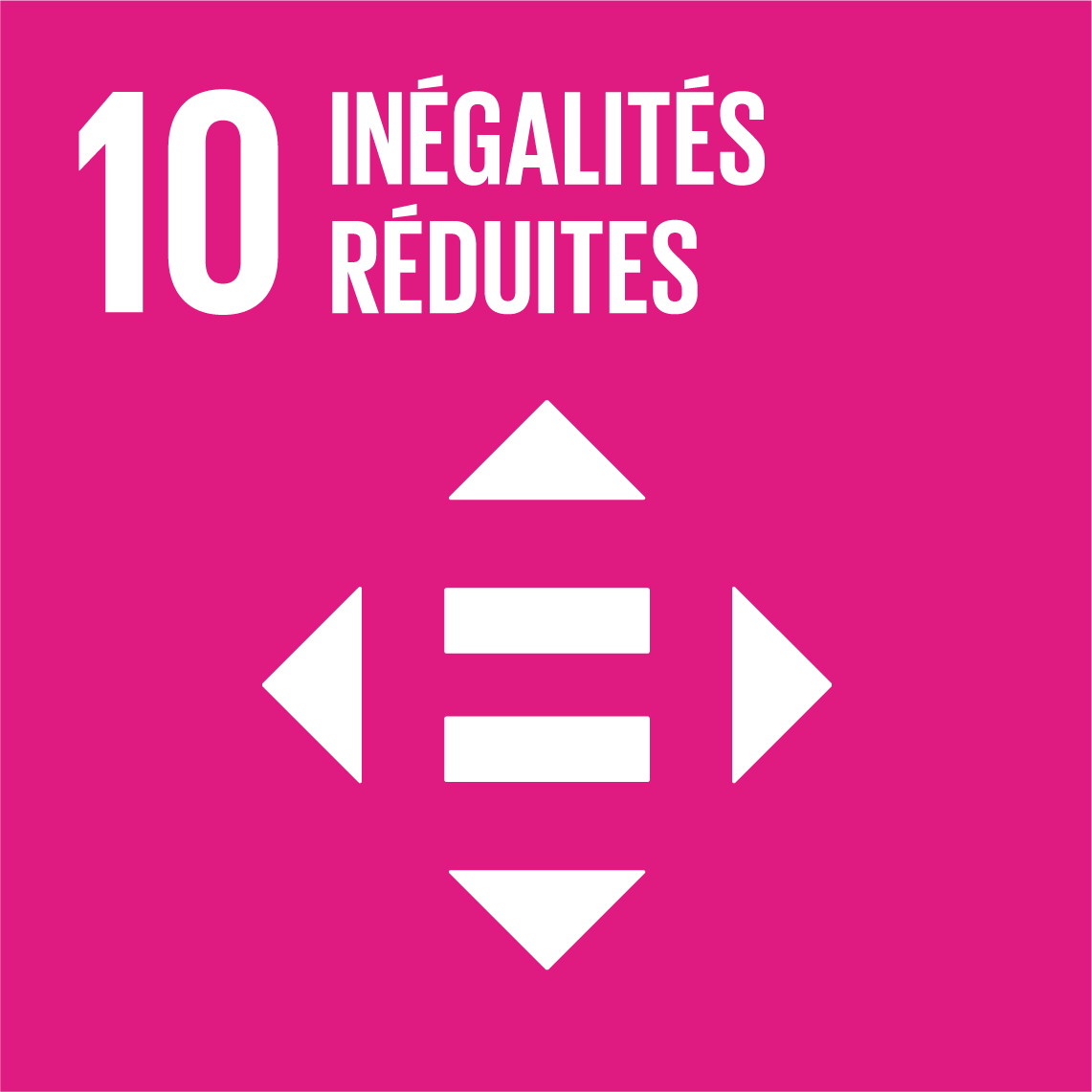 Objectifs de développement durable 10 - Inégalités réduites